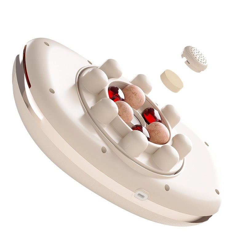 Heated Stone Belly Massager